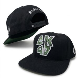 Lauren Rose Snapback AK47 Smoke — black