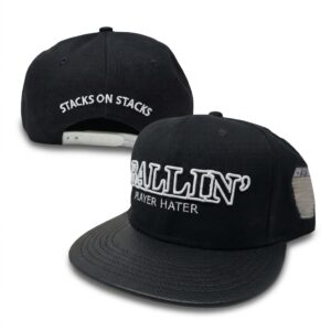 Lauren Rose Snapback Ballin — black