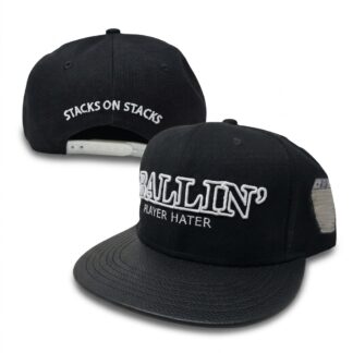 Lauren Rose Snapback Ballin — black