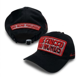 Lauren Rose Snapback Curved Finger — black
