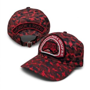 Lauren Rose Snapback Curved Hermanos — rot