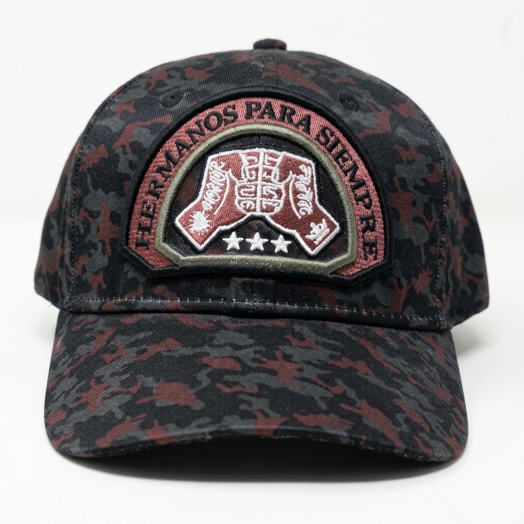 Lauren Rose Snapback Curved Hermanos — camo – Bild 2