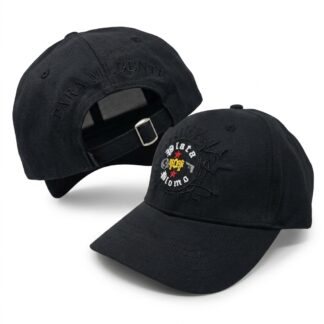 Lauren Rose Snapback Curved Plomo — schwarz
