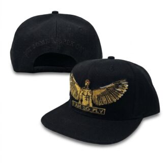 Lauren Rose Snapback FLY — black