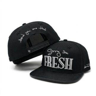Lauren Rose Snapback I-m Fresh — schwarz
