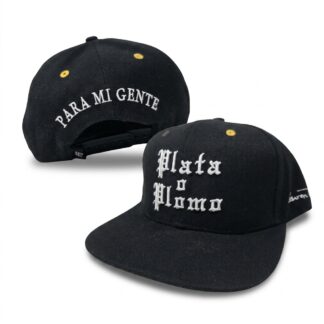 Lauren Rose Snapback Plata o Plomo — schwarz
