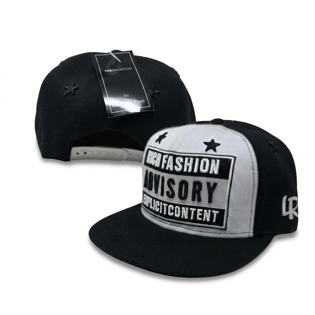 Lauren Rose Snapback Rich Fashion — schwarz