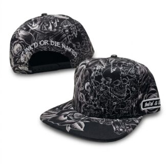 Lauren Rose Snapback Tattoo all-over — grau