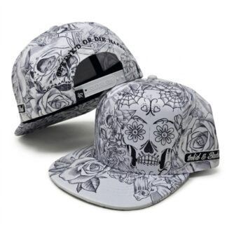 Lauren Rose Snapback Tattoo all-over — weiss