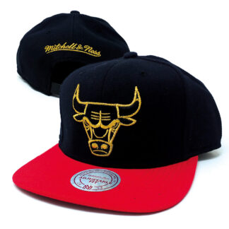 Mitchell & Ness - Chicago Bulls Snapback Cap -gold