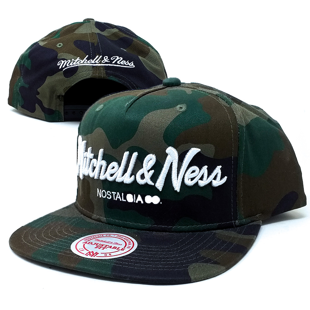 Mitchell & Ness - Camo-Nostalgia Snapback Cap