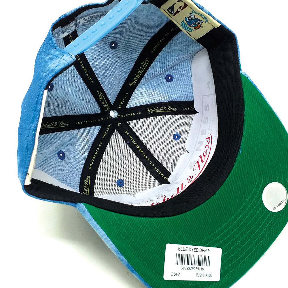 Mitchell & Ness - Hoyas Snapback Cap -blau-tiedye – Bild 3