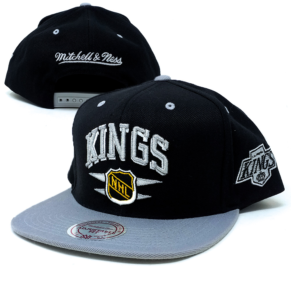 Mitchell & Ness - Kings Snapback Cap-schwarz-grau