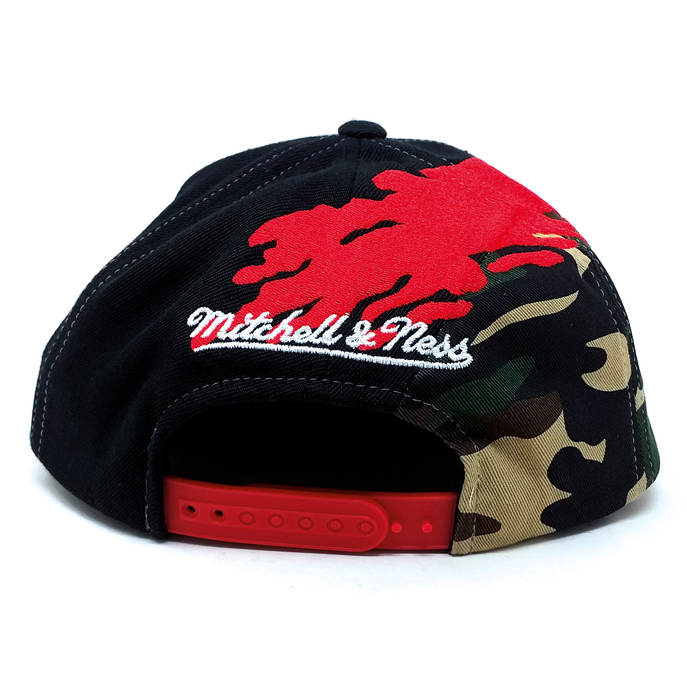 Mitchell & Ness - Sixers Snapback Cap -rot-camo – Bild 2