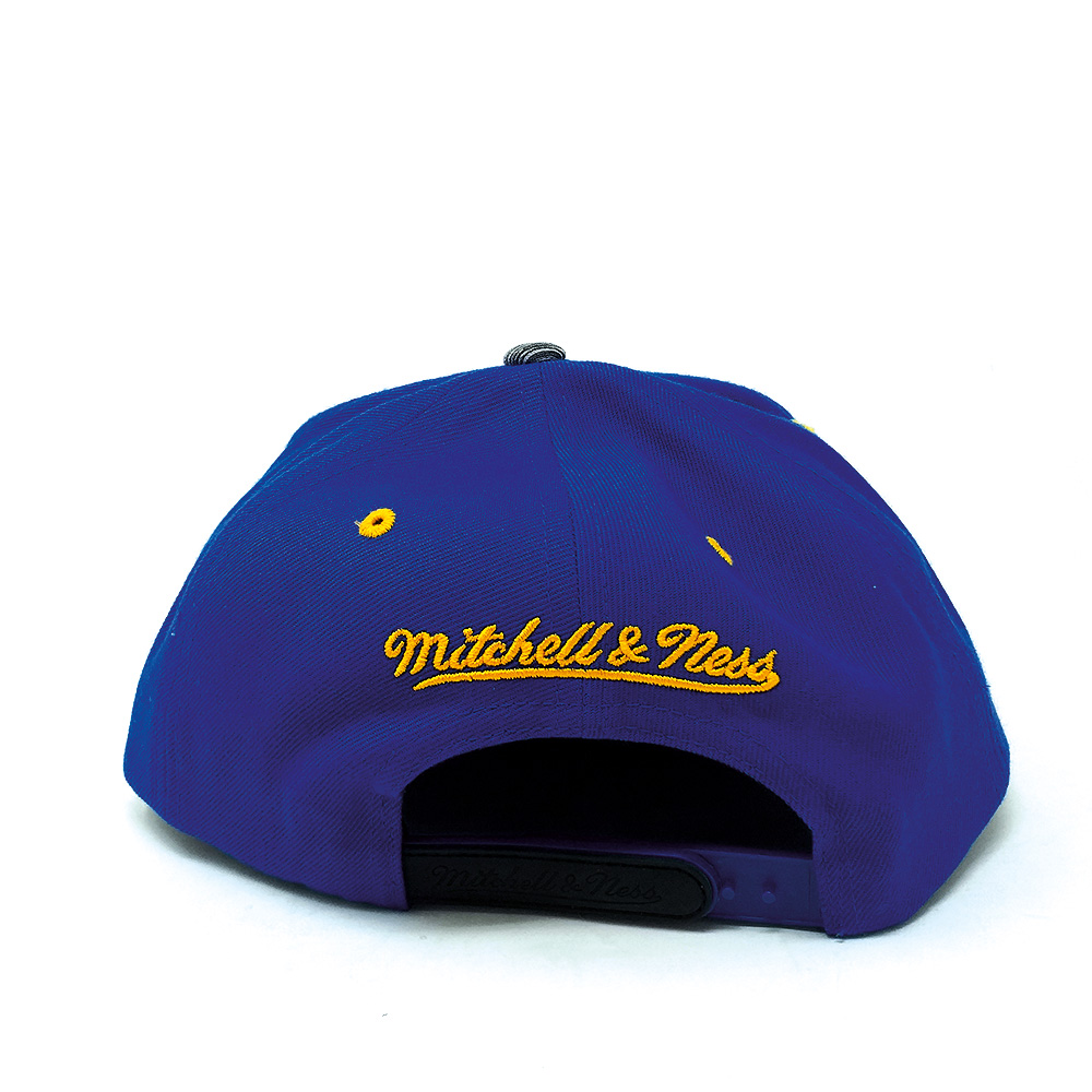 Mitchell & Ness - Warriors Snapback Cap -City-blau – Bild 2