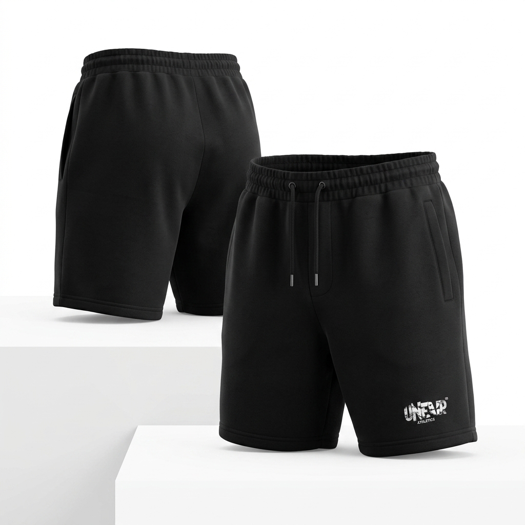 Unfair Athletics Classic Label Shorts Snowcamo — black