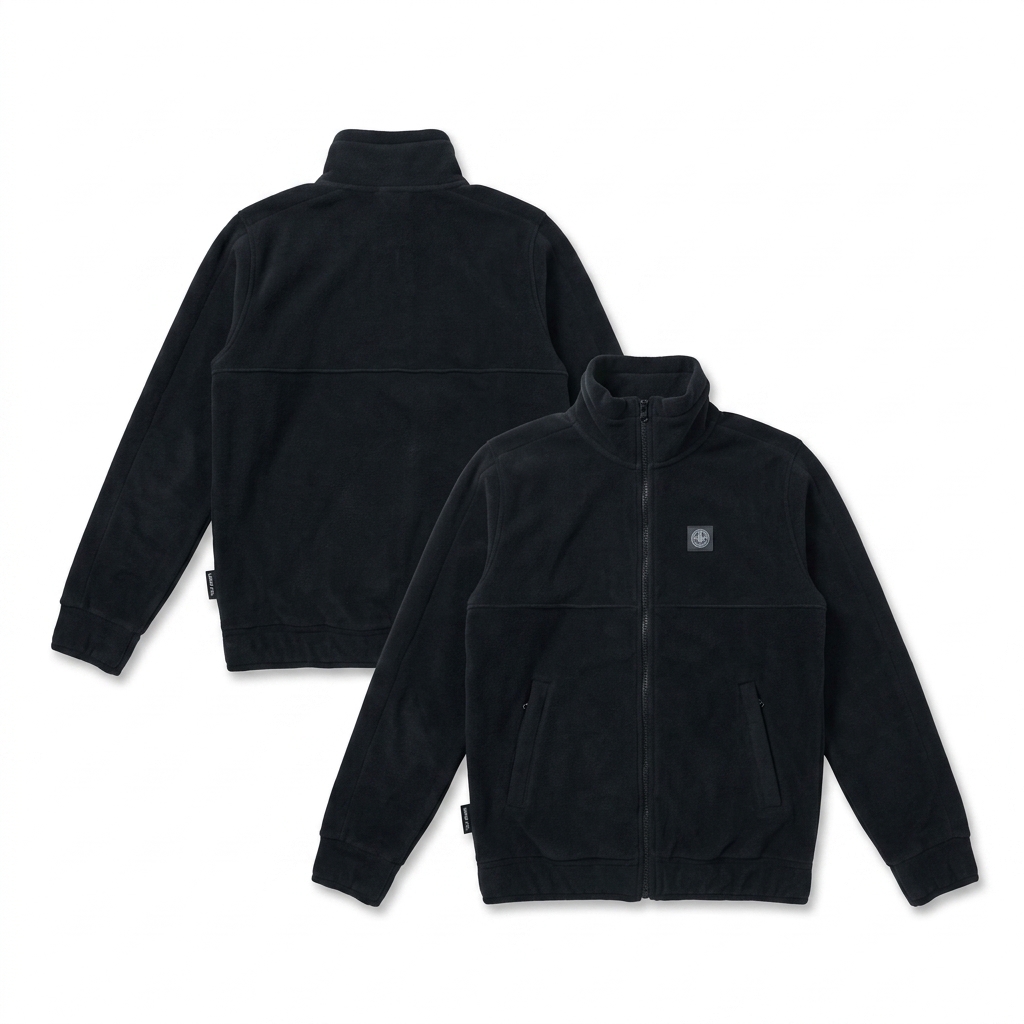 Unfair Athletics DMWU Patch Fleece TT — schwarz – Bild 2