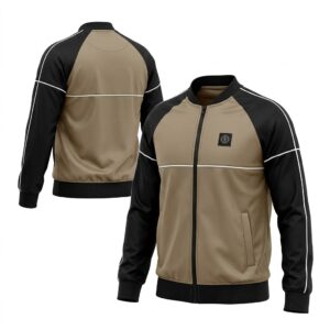 Unfair Athletics DMWU Patch Tracktop — schwarz-beige