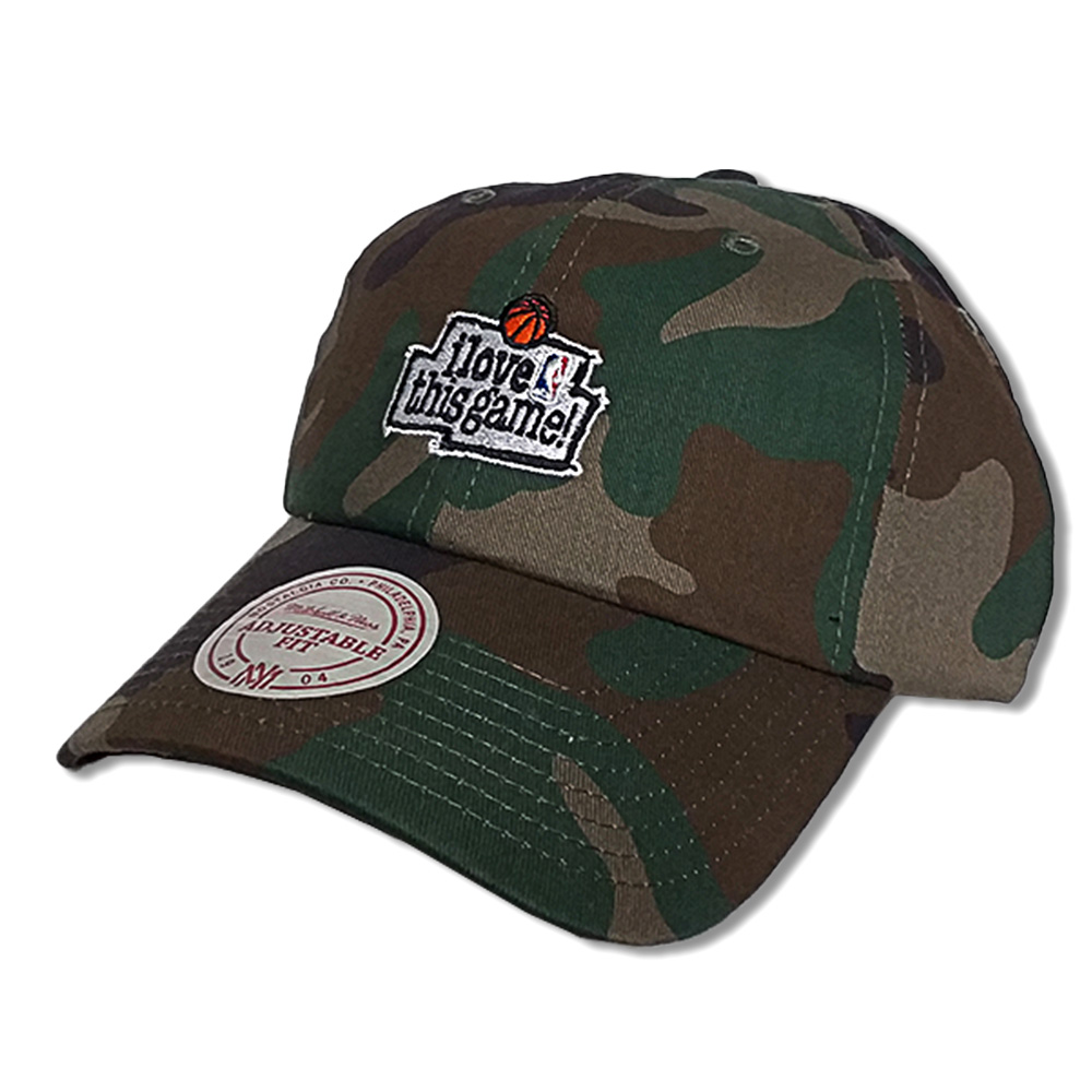 Mitchell - Ness - NBA I LOVE THIS GAME Curved Dadhat Cap - camo – Bild 4