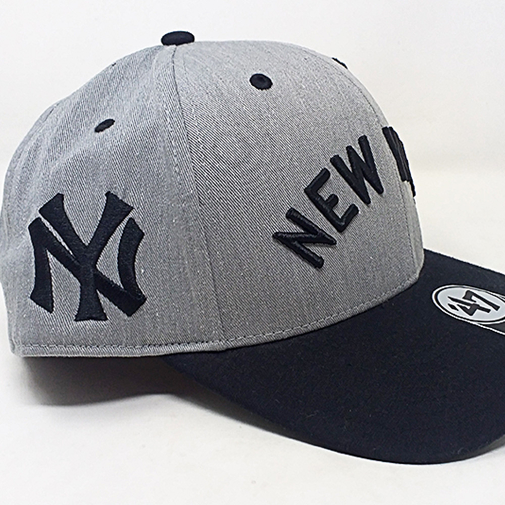 47Brand - New York Yankees Snapback Cap Script- grau – Bild 2