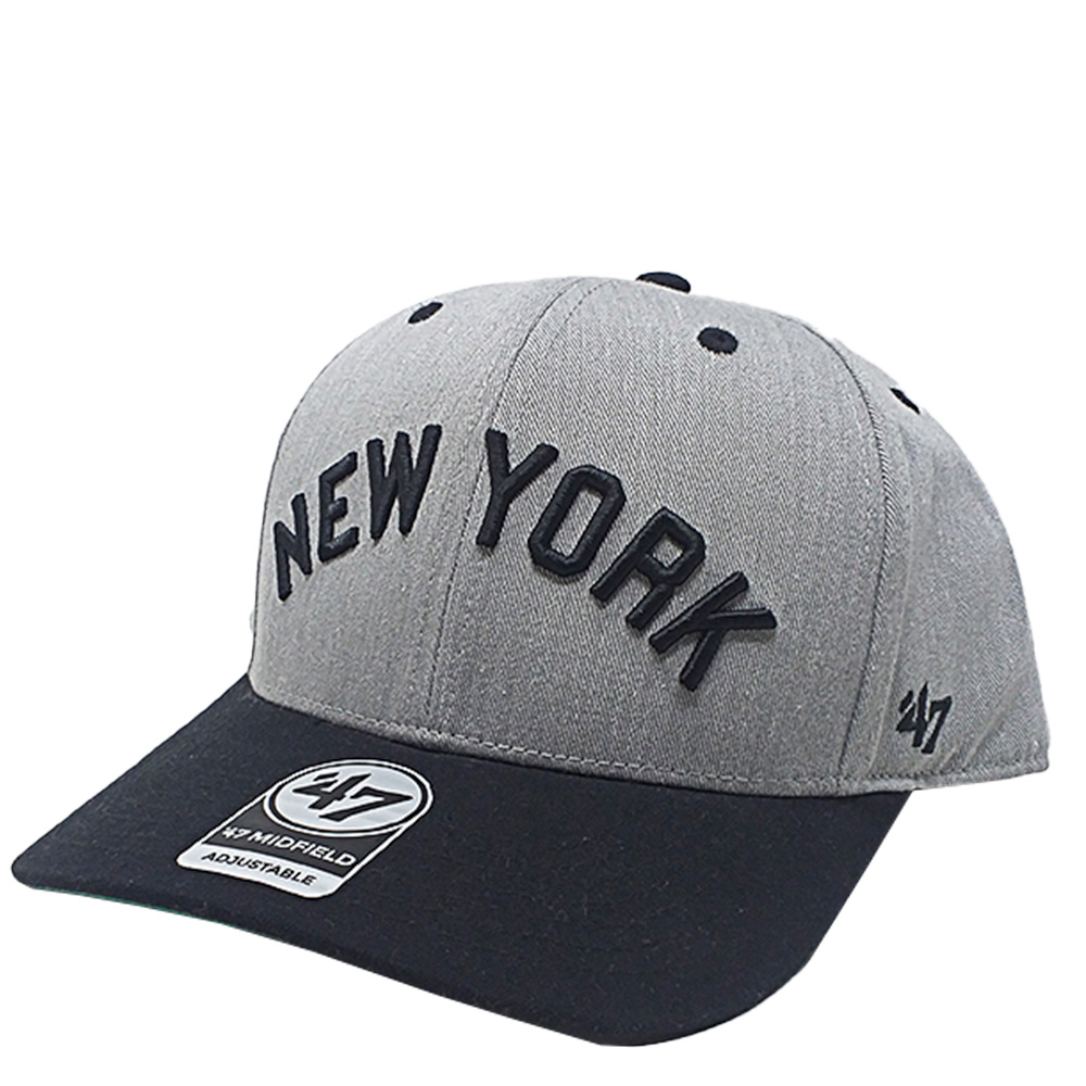 47Brand - New York Yankees Snapback Cap Script- grau – Bild 4