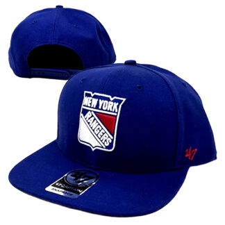 47Brand - New York Rangers Snapback Cap - royal blau