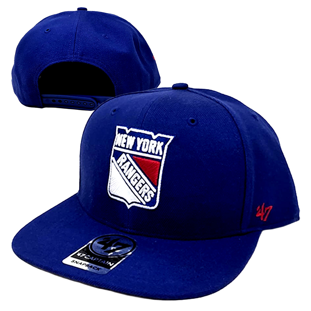 47Brand - New York Rangers Snapback Cap - royal blau