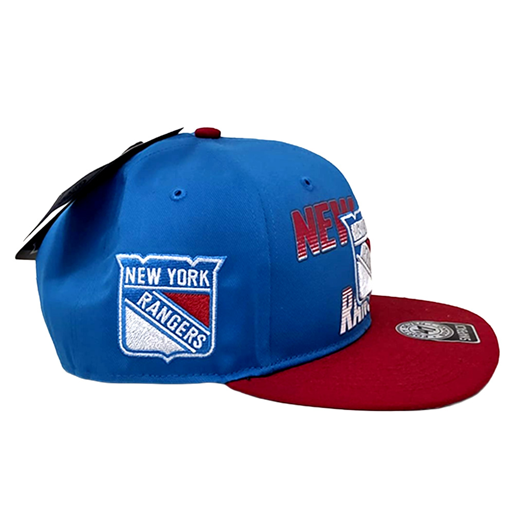 47Brand - New York Rangers Snapback Cap - blau – Bild 3