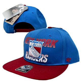 47Brand - New York Rangers Snapback Cap - blau