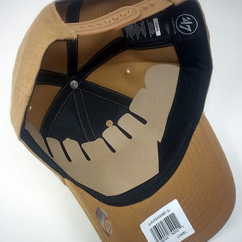 47Brand - Detroit Tigers Curved Mvp Snapback Cap - beige – Bild 2