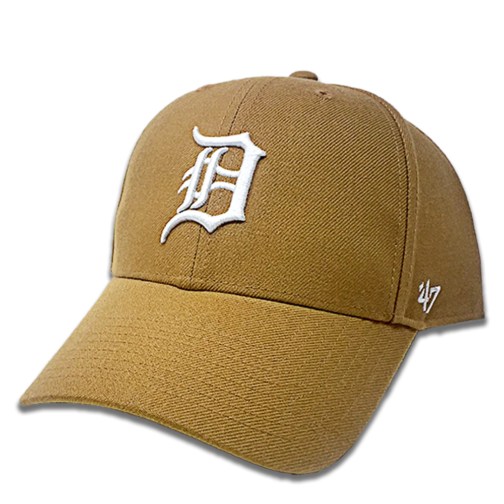 47Brand - Detroit Tigers Curved Mvp Snapback Cap - beige – Bild 3
