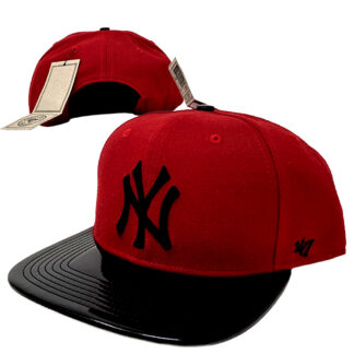 47Brand - New York Yankees Snapback SnapbackCap - rot / schwarz
