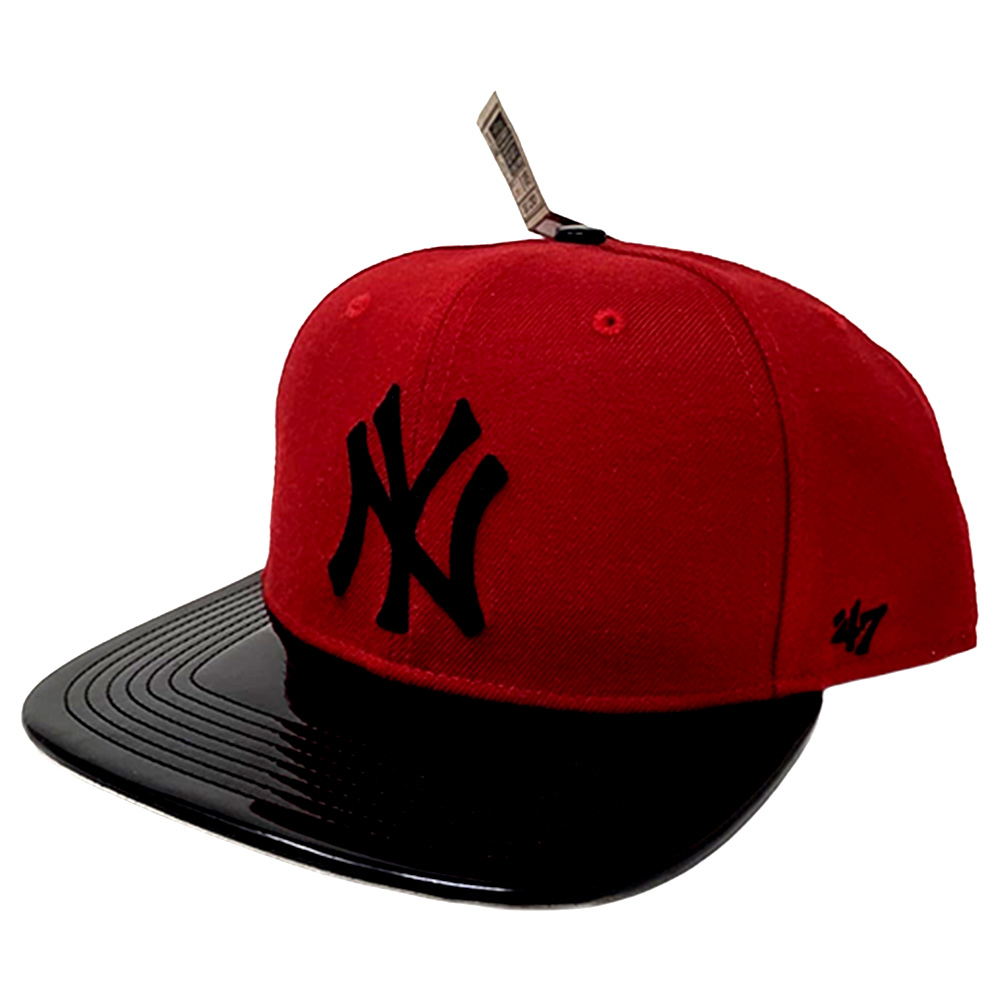 47Brand - New York Yankees Snapback SnapbackCap - rot / schwarz – Bild 4