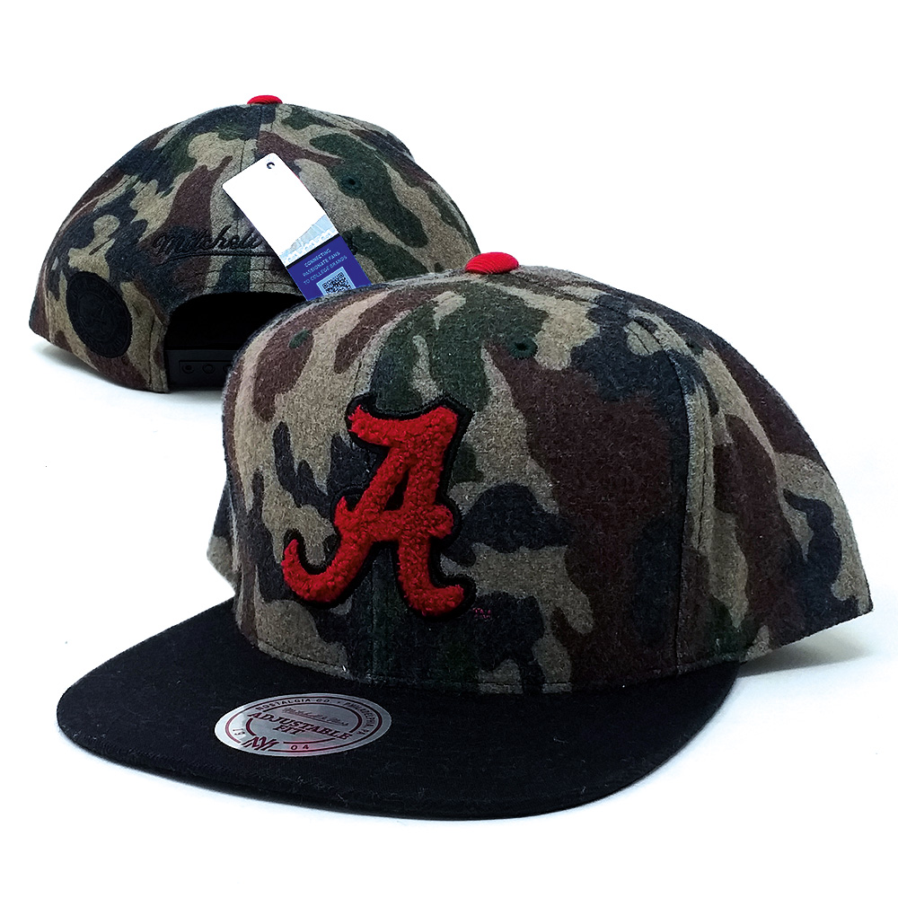 Mitchell - Ness - Alabama Snapback Cap - Camo – Bild 3