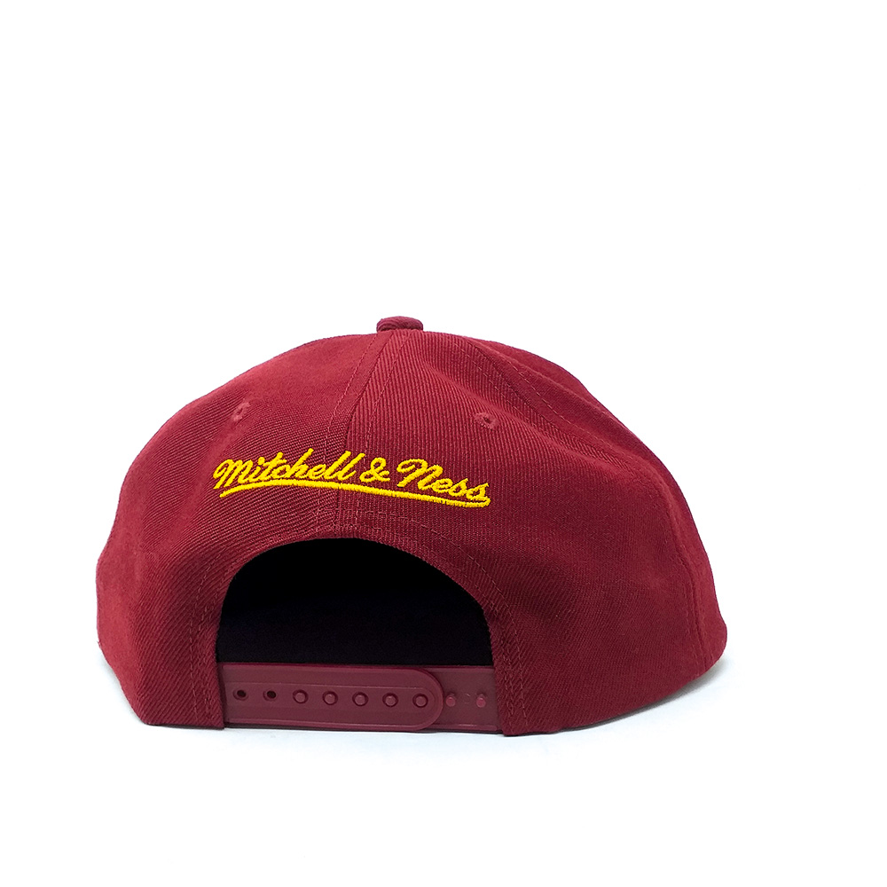 Mitchell - Ness - Cleveland Cavaliers Snapback Cap Reflektiv - weinrot-silber – Bild 2