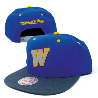Mitchell - Ness - Golden State Warriors Snapback Cap - blau-grau