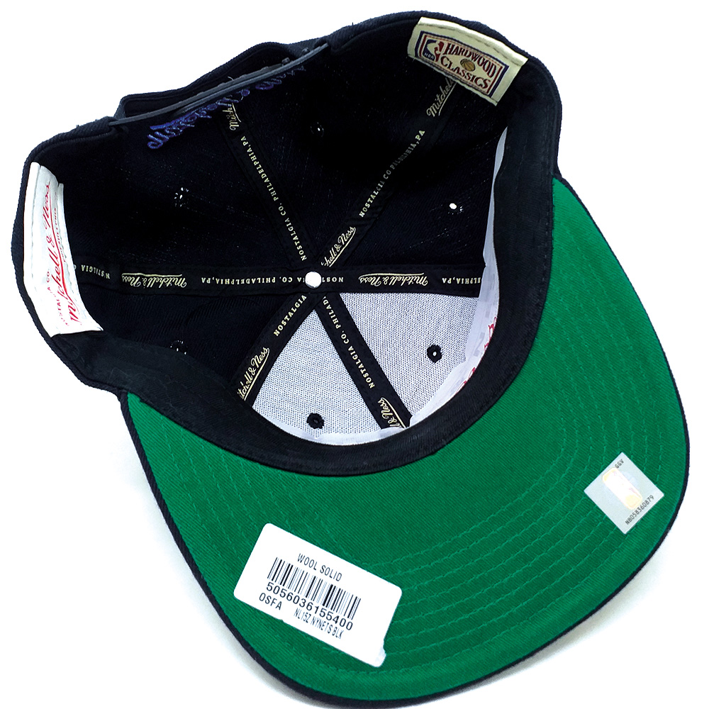Mitchell - Ness - New York Nets Snapback Cap - schwarz – Bild 3