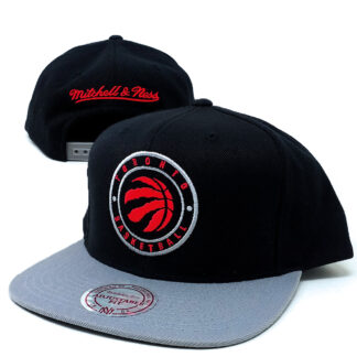 Mitchell - Ness - Toronto Raptors Snapback Cap - schwarz-gr-rotau