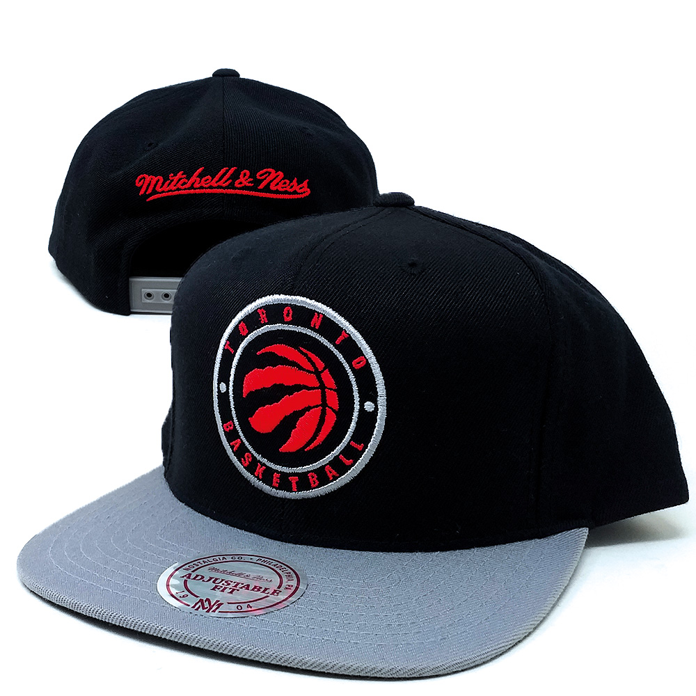 Mitchell - Ness - Toronto Raptors Snapback Cap - schwarz-gr-rotau