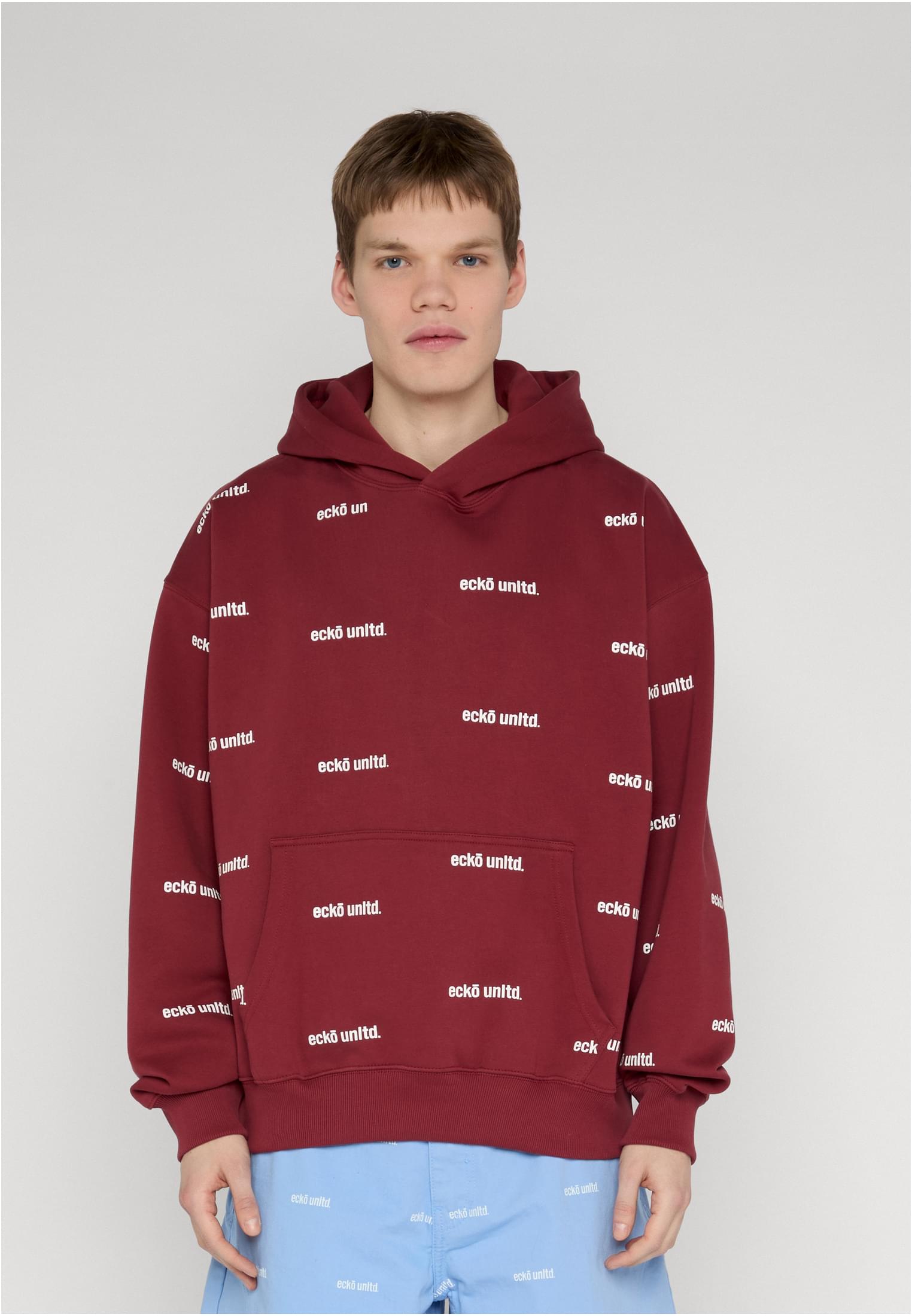 Ecko Unltd. Allover Hoodies syrah
