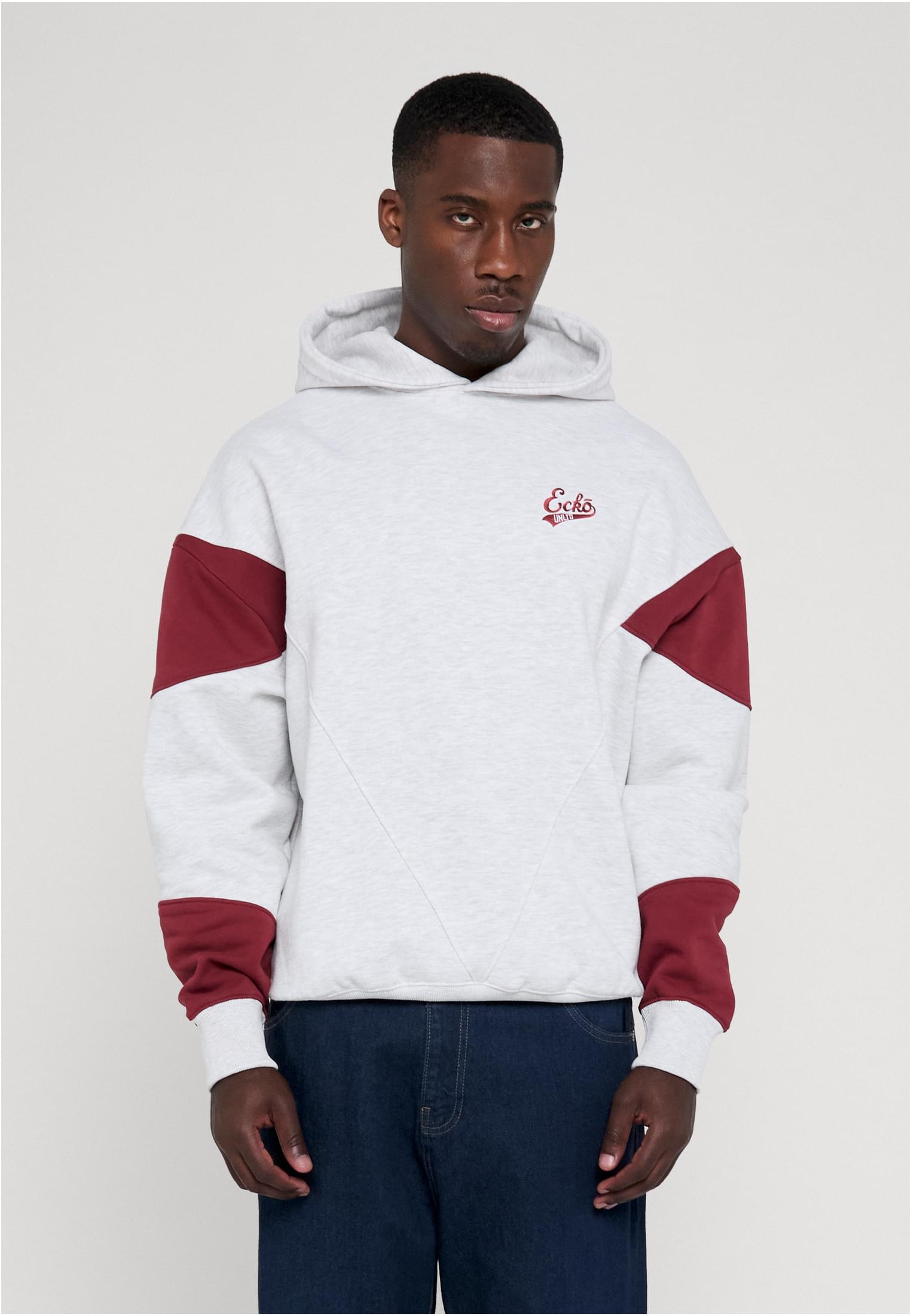 Ecko Unltd. Structure Hoodies lightgreymelange/syrah
