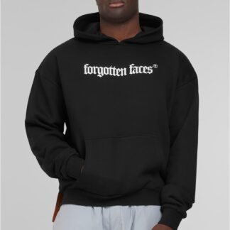 FOF Logo Ultra Heavy Cotton Box Hoody black von Forgotten Faces