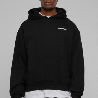 Dyed Ultra Heavy Cotton Box Hoody black von Forgotten Faces