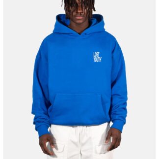 LY HOODY LIFE IS SHORT cobalt blue von Lost Youth