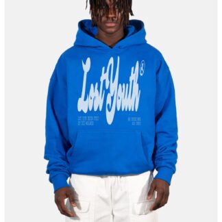LY HOODY CLASSIC V.2 cobalt blue von Lost Youth