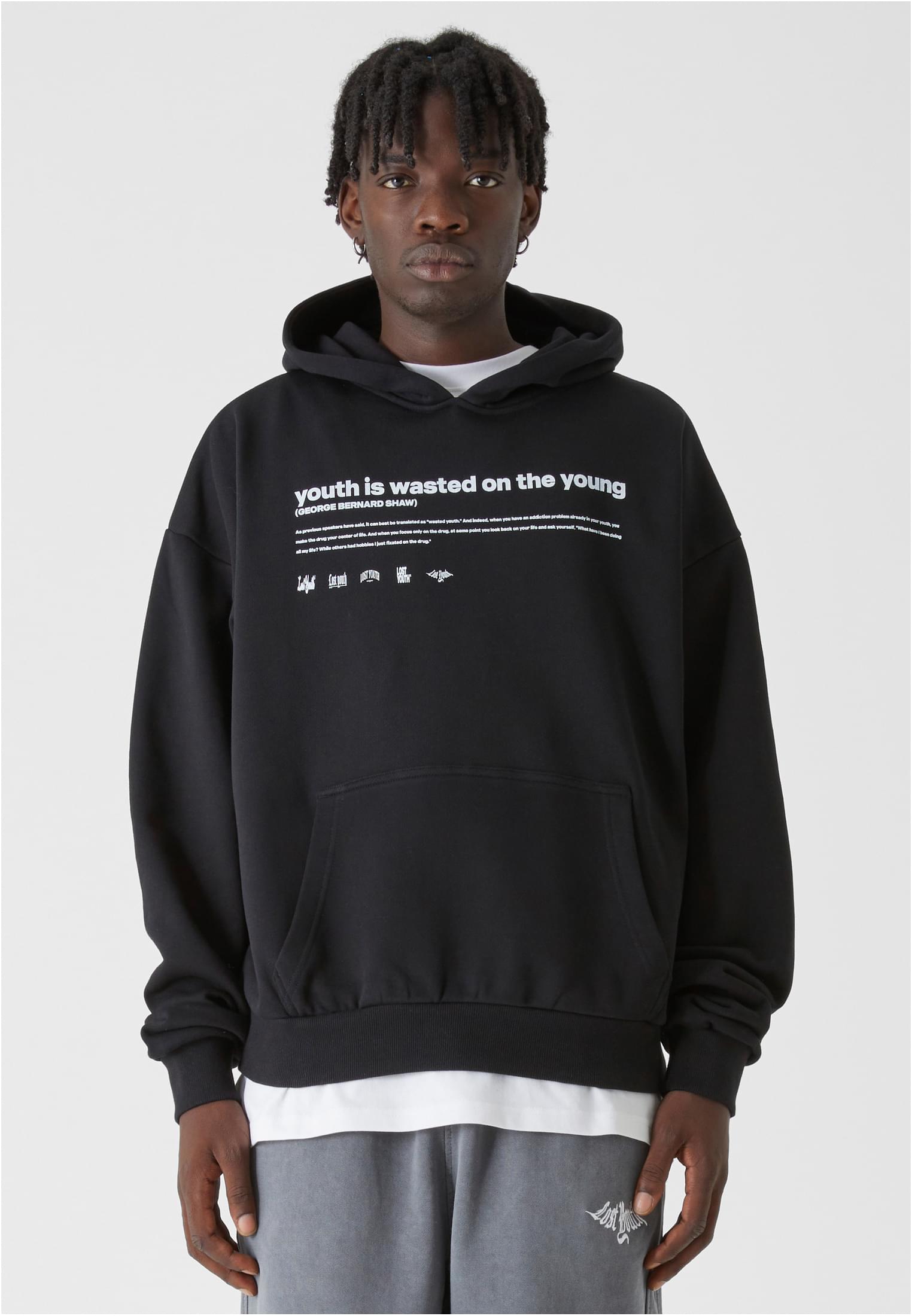 LY HOODY ''INFLUENCED'' black