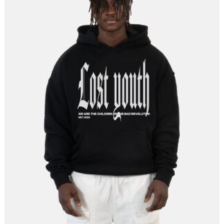 LY HOODY CLASSIC V.4 black von Lost Youth