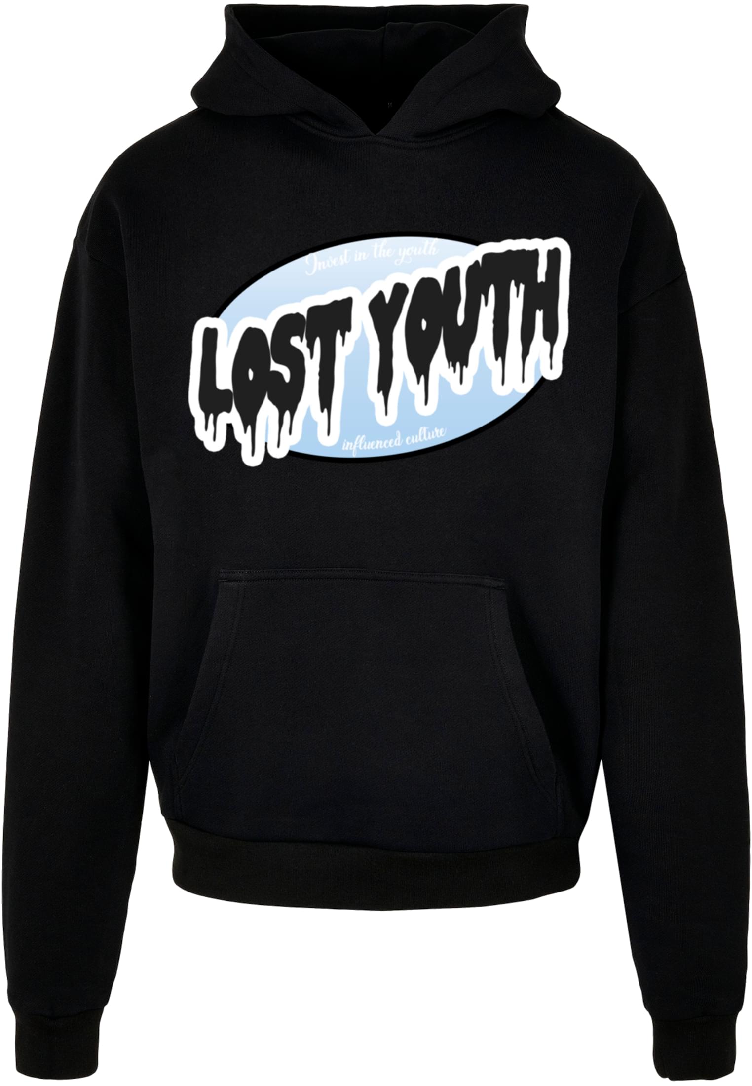 LY HOODY - INVEST black