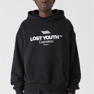LY HOODY - COOPERATIONS black von Lost Youth