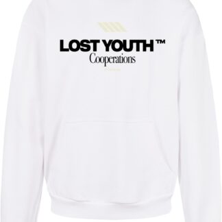 LY HOODY - COOPERATIONS white von Lost Youth